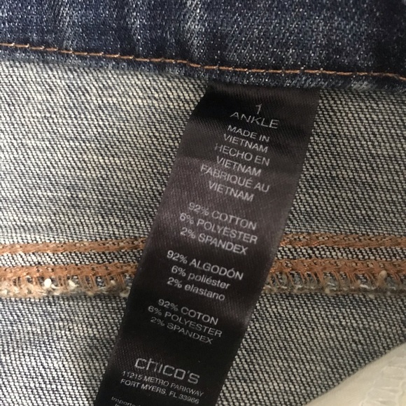 Chico’s girlfriend Ankle Jeans (1R) - Picture 12 of 12